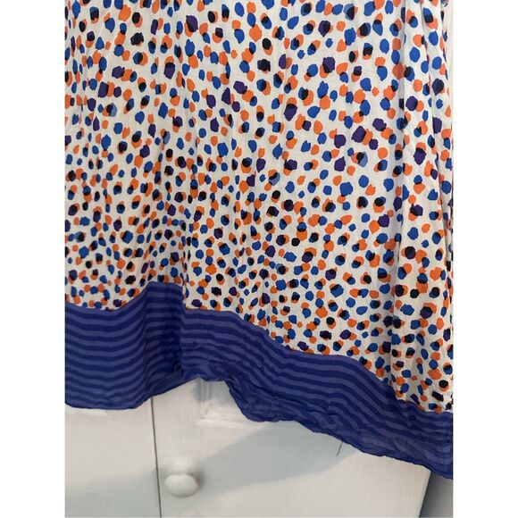 Maeve Anthropologie Women's Polka Dot Sleeveless Blouse  Multicolor Size 0 - Picture 3 of 8